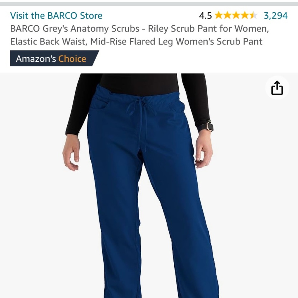 Grey’s Anatomy scrub pants